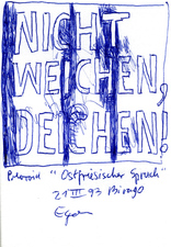 EGON ZIPPEL / Online Archive 1993 