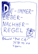 EGON ZIPPEL / Online Archive 1993 