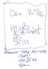 EGON ZIPPEL / Online Archive 1993 
