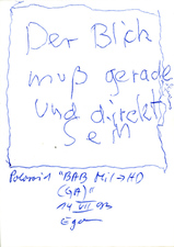 EGON ZIPPEL / Online Archive 1993 