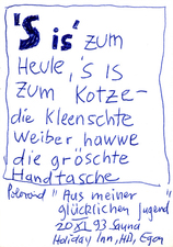 EGON ZIPPEL / Online Archive 1993 