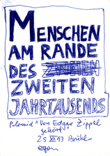 EGON ZIPPEL / Online Archive 1993 
