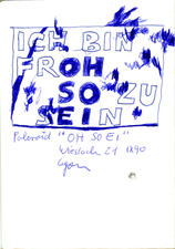 EGON ZIPPEL / Online Archive 1990 