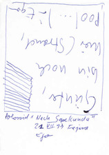 EGON ZIPPEL / Online Archive 1993 