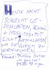 EGON ZIPPEL / Online Archive 1993 