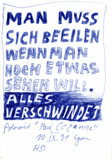 EGON ZIPPEL / Online Archive 1991 