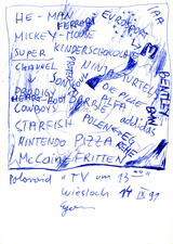 EGON ZIPPEL / Online Archive 1991 