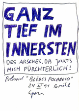 EGON ZIPPEL / Online Archive 1991 