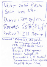 EGON ZIPPEL / Online Archive 1993 