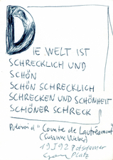 EGON ZIPPEL / Online Archive 1992 