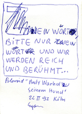 EGON ZIPPEL / Online Archive 1992 