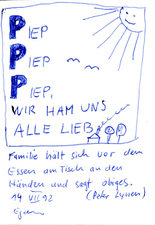 EGON ZIPPEL / Online Archive 1992 