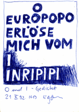 EGON ZIPPEL / Online Archive 1992 