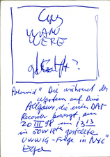 EGON ZIPPEL / Online Archive 1998 