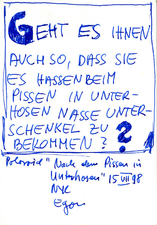 EGON ZIPPEL / Online Archive 1998 