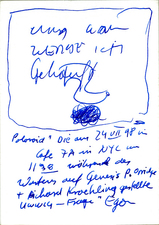 EGON ZIPPEL / Online Archive 1998 