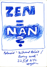 EGON ZIPPEL / Online Archive 1998 