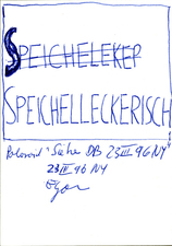 EGON ZIPPEL / Online Archive 1996 